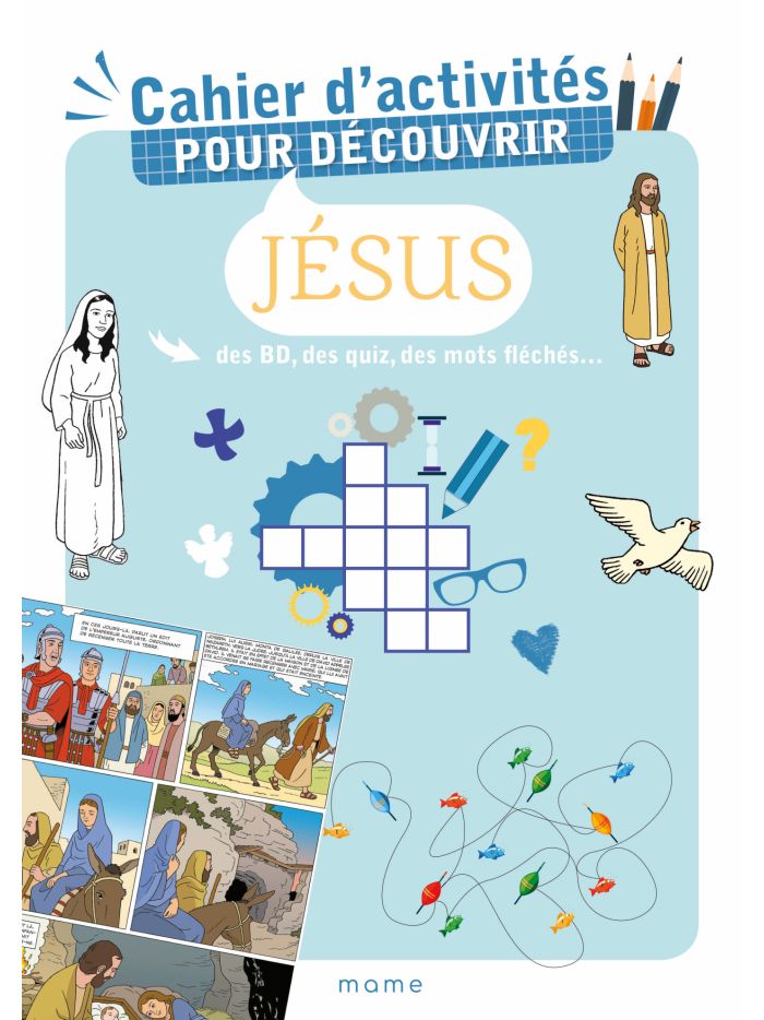 Cahier D'Activité Bible: Pour enfants 4-8 Ans | Livre D'activité  Préscolaire Garçons & Filles de 92 Activités, Jeux et Puzzles sur  L'Histoire de La