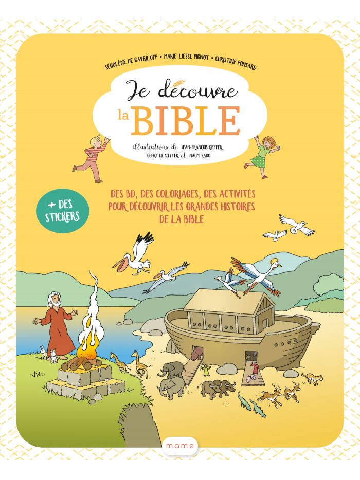 Cahier D'Activité Bible: Pour enfants 4-8 Ans | Livre D'activité  Préscolaire Garçons & Filles de 92 Activités, Jeux et Puzzles sur  L'Histoire de La